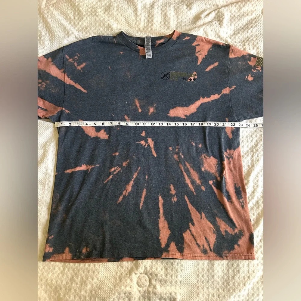 Bleach Dyed Gildan Graphic Tee – XL - Picture 9 of 11